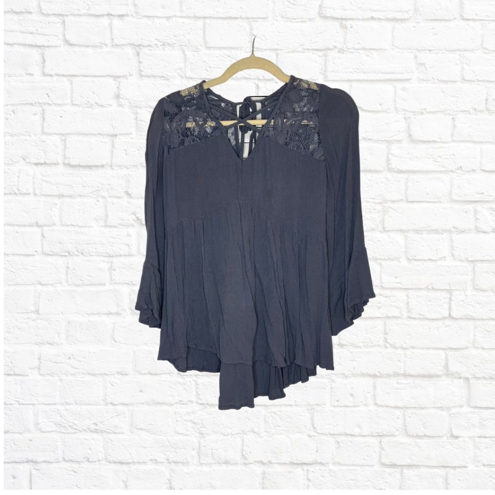 Flowy Periwinkle Top